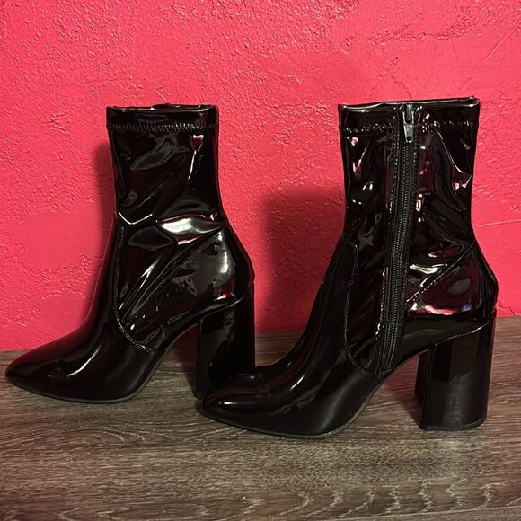 New Steve Madden Multiply whimsigoth, punk black boot. Sz 9. - Picture 9 of 15
